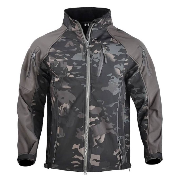 Dwukolorowa kurtka softshell „Wild” - obrazek 5