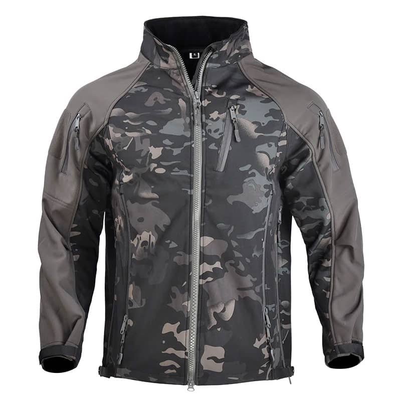 Dwukolorowa kurtka softshell „Wild” - obrazek 5