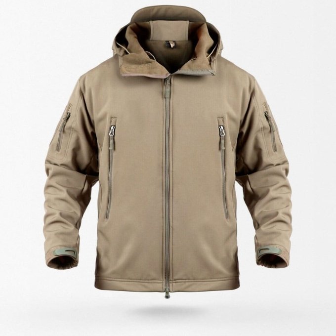 Kurtka softshell Veter Coyote Brown