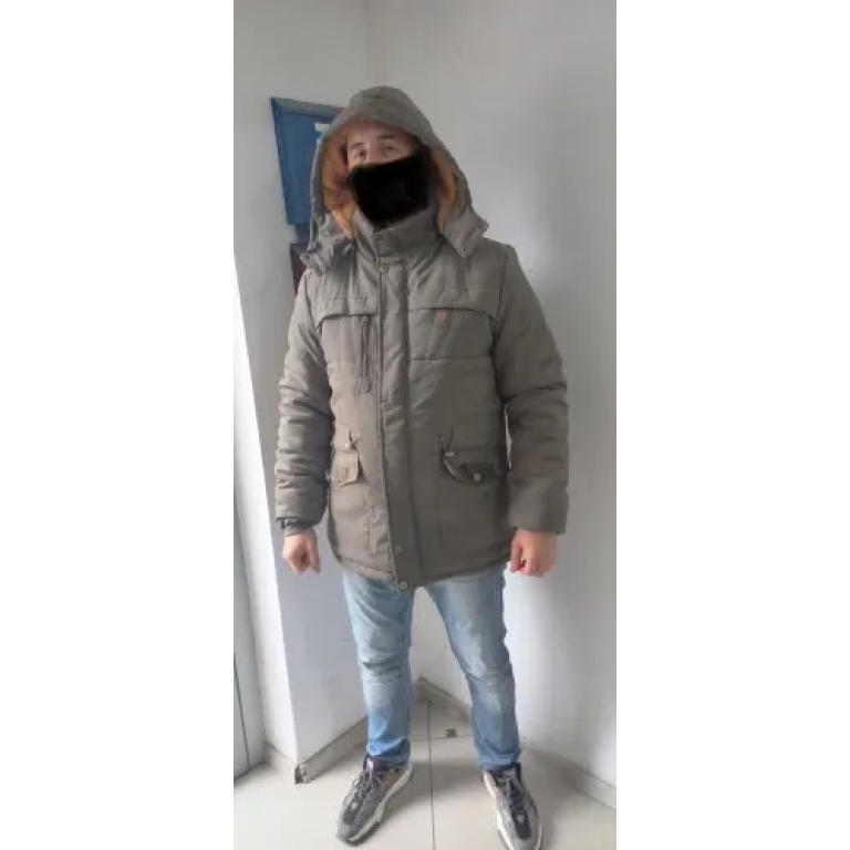 Parka wojskowa ocieplana polarem photo review