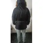 Parka wojskowa z futrzanym kapturem photo review