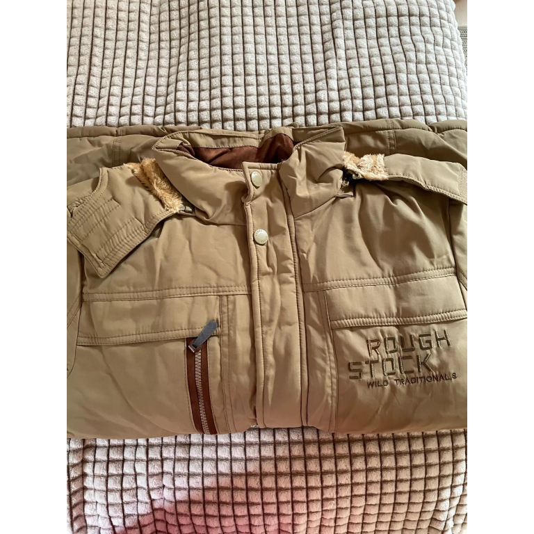 Parka wojskowa ocieplana polarem photo review