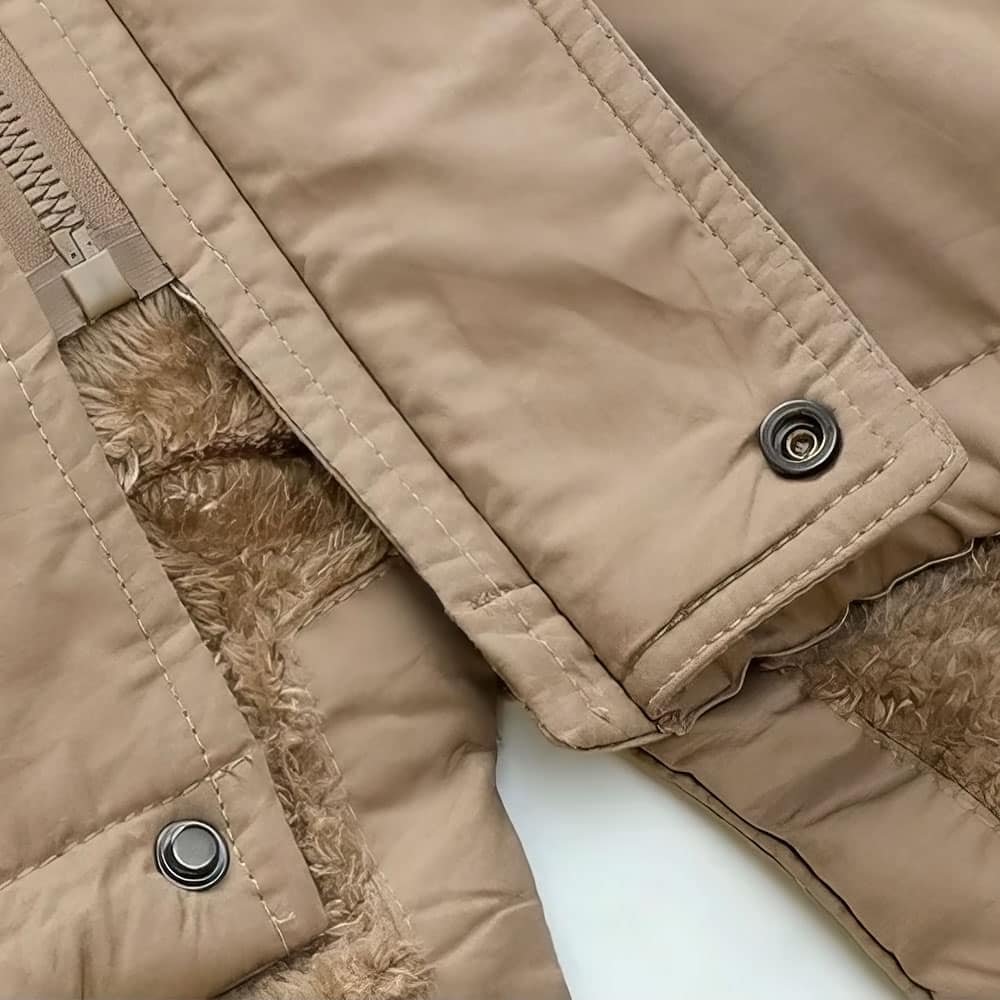 parka wojskowa z futrem - obrazek 2