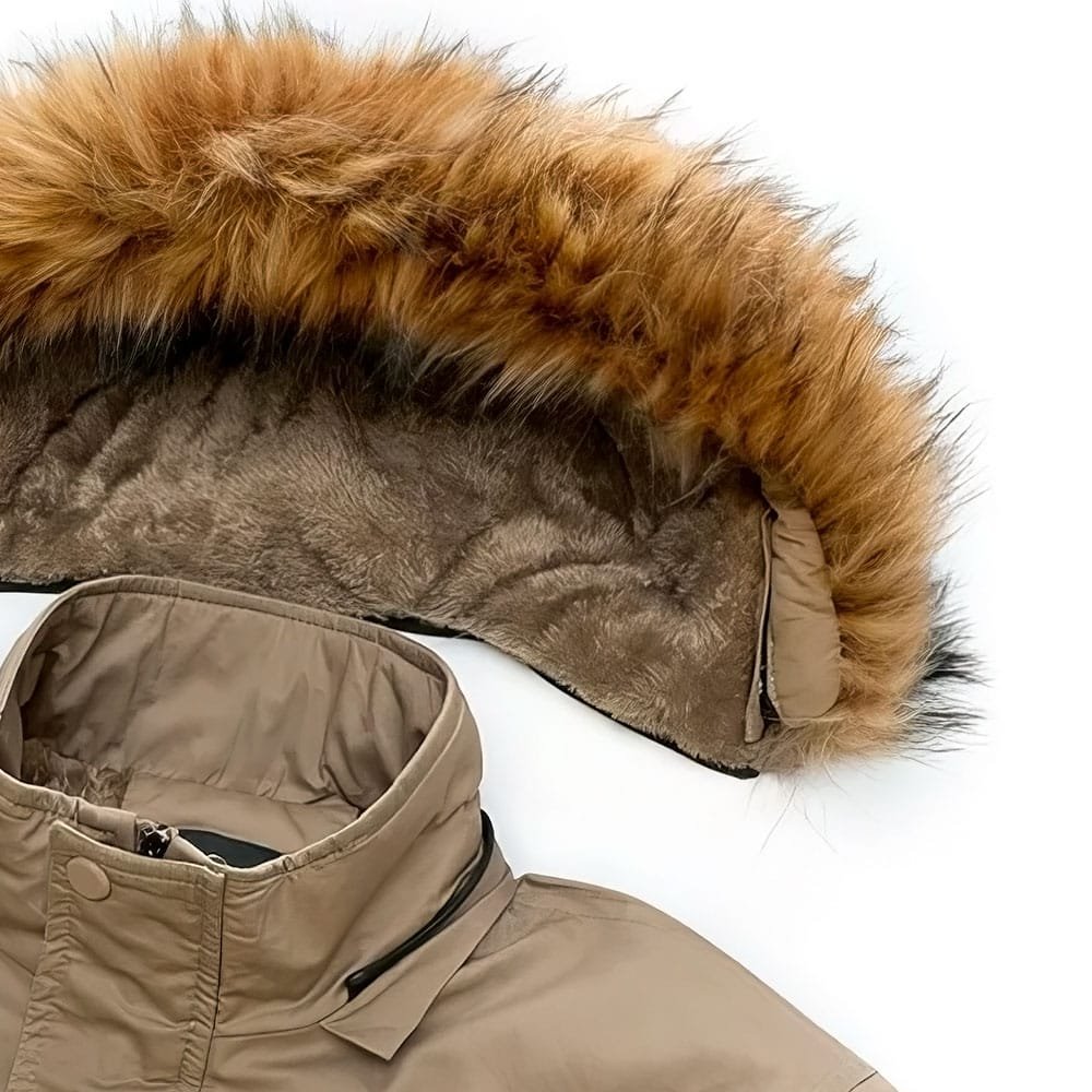 parka wojskowa z futrem - obrazek 5