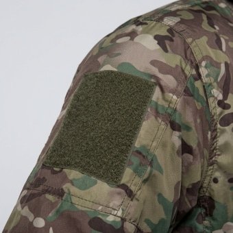 Camouflage rain jacket with hood “TB”