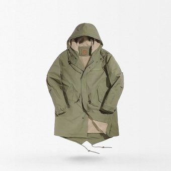 Wojskowa parka M-51 z kapturem