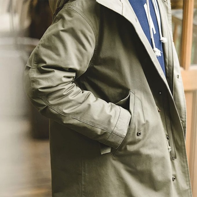 Wojskowa parka M-51 z kapturem - obrazek 3