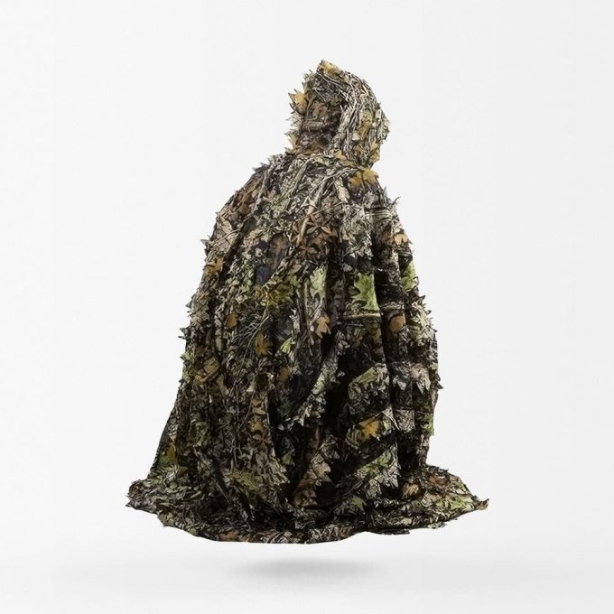Poncho myśliwskie w kamuflażu - obrazek 2