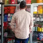 Koszula militarna vintage na guziki photo review