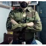 Męska koszula moro zapinana na guziki photo review