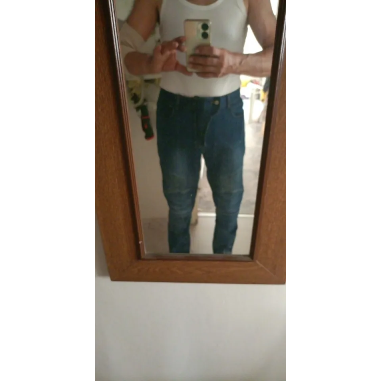 Wojskowe jeansy motocyklowe photo review