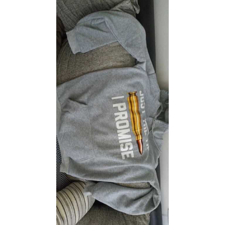 Bluza z kapturem „Tylko czubek, obiecuję” photo review