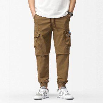 Wojskowe spodnie bojówki slim fit