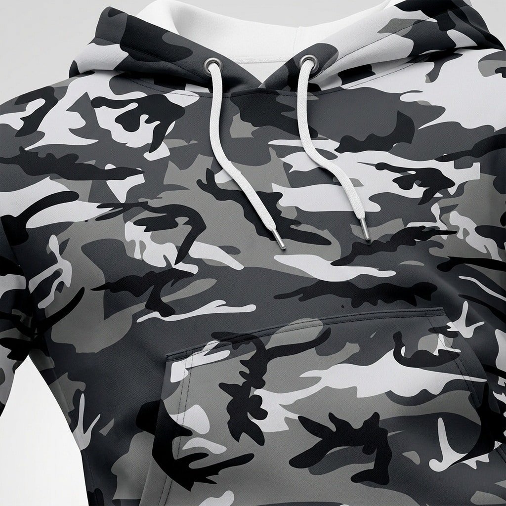 Urban camo hoodie