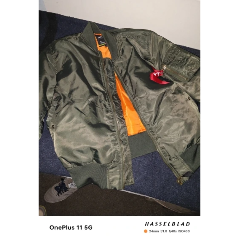 Kurtka taktyczna MA-1 zielona photo review