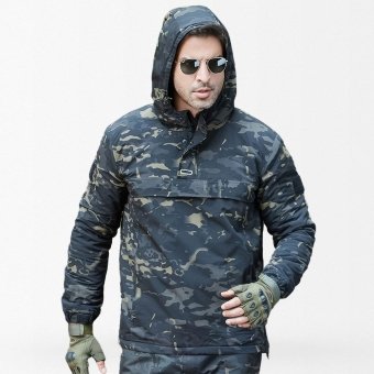 Zimowy anorak moro