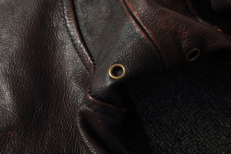 Skórzana kurtka lotnicza G1 - obrazek 7