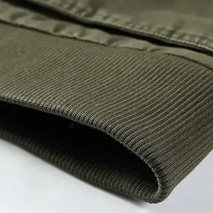 Męska kurtka bomber z polaru - obrazek 8