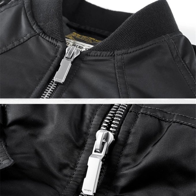 Męska zimowa kurtka bomberka Techwear - obrazek 10