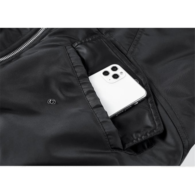 Męska zimowa kurtka bomberka Techwear - obrazek 8