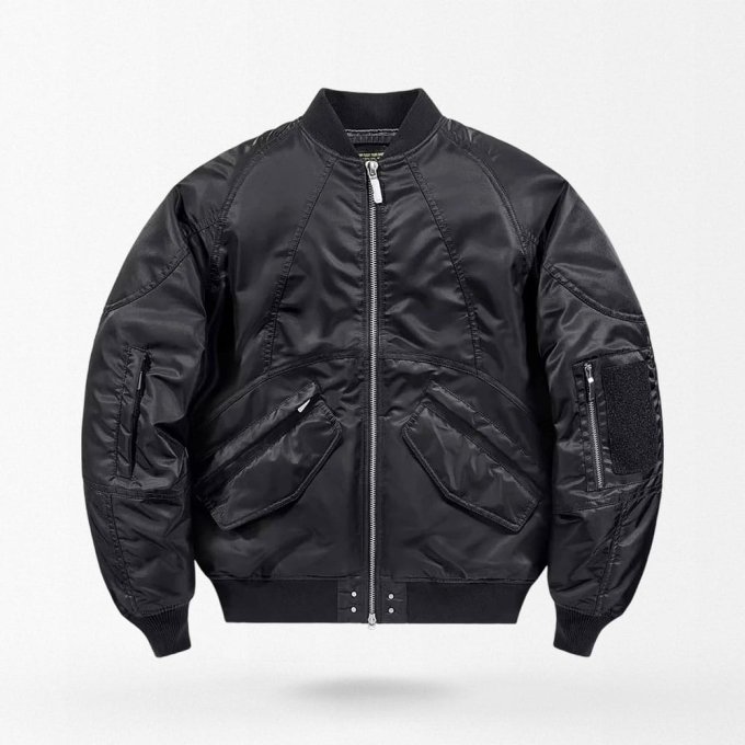 Męska zimowa kurtka bomberka Techwear