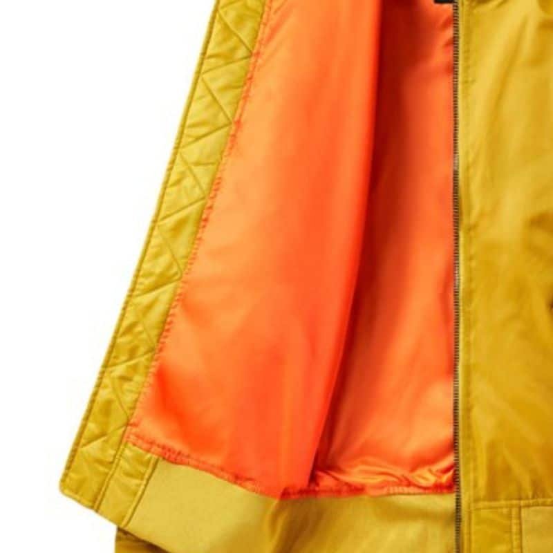 Kurtka taktyczna MA-1 żółta - obrazek 3