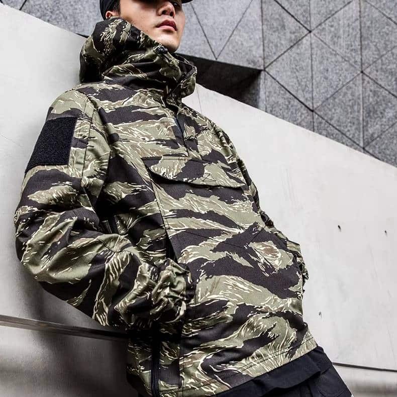 Anorak wiatrówka Tiger Stripe - obrazek 2