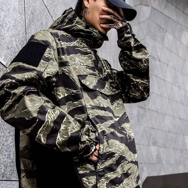 Anorak wiatrówka Tiger Stripe - obrazek 3