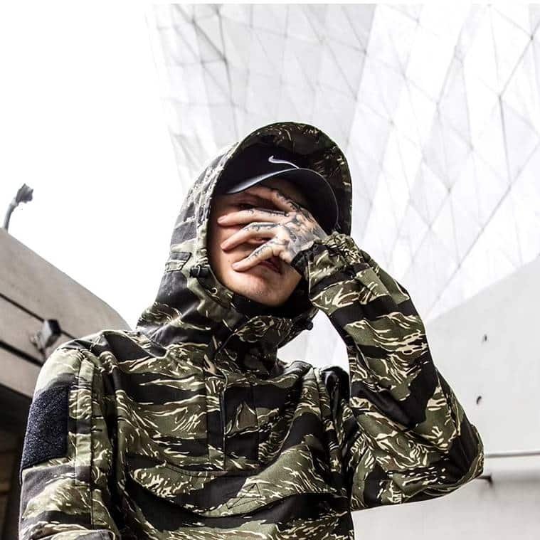 Anorak wiatrówka Tiger Stripe - obrazek 6