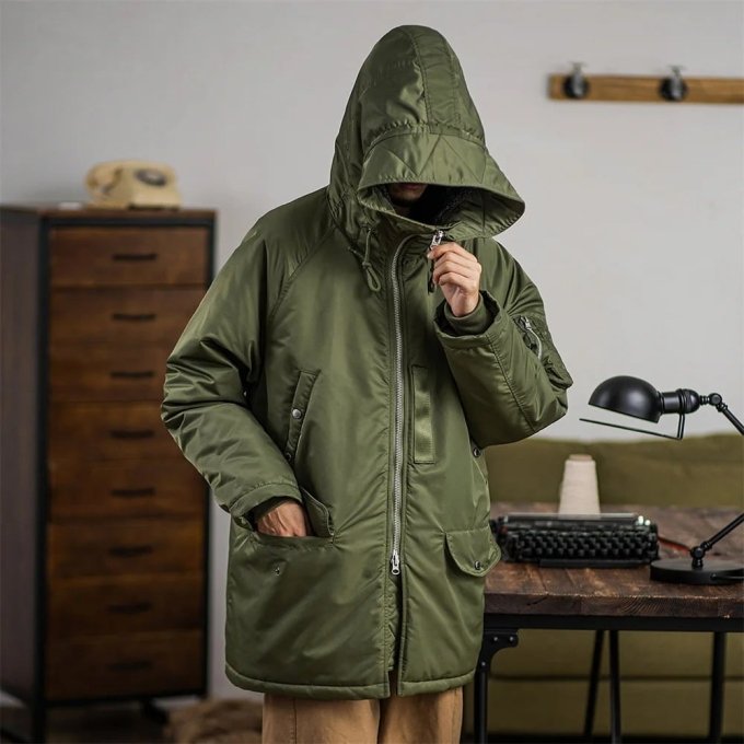 Parka wojskowa USAF 3B oliwkowa - obrazek 2
