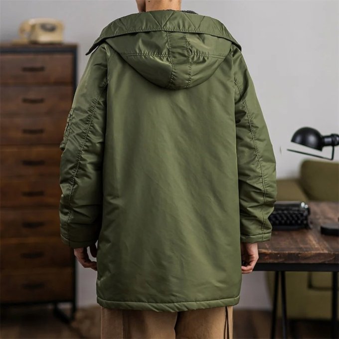 Parka wojskowa USAF 3B oliwkowa - obrazek 3