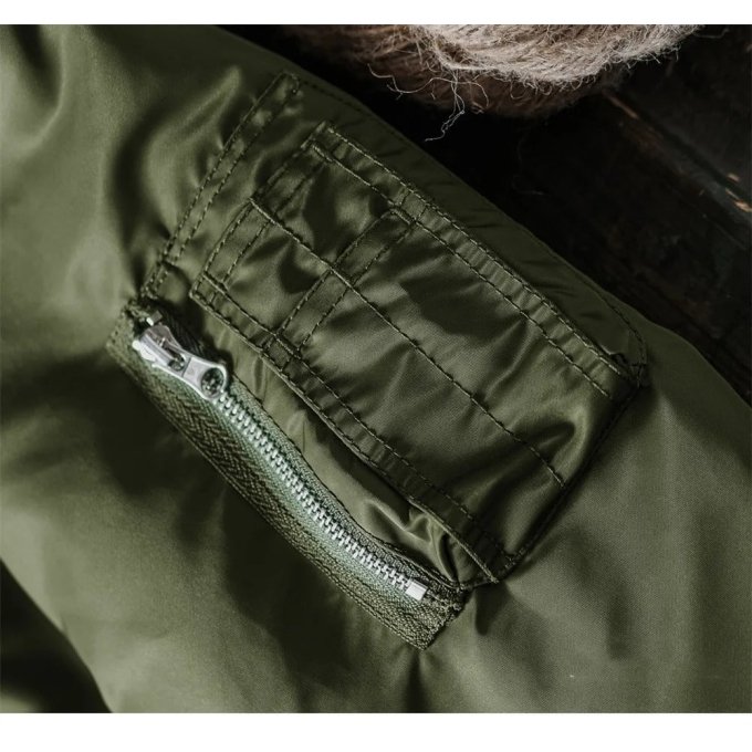 Parka wojskowa USAF 3B oliwkowa - obrazek 7