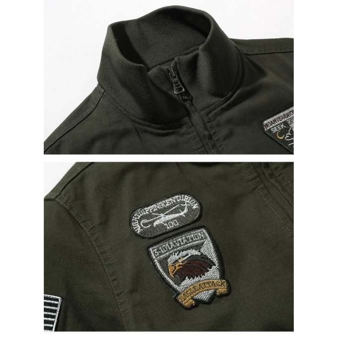 Męska kurtka bomber US Air Force - obrazek 6