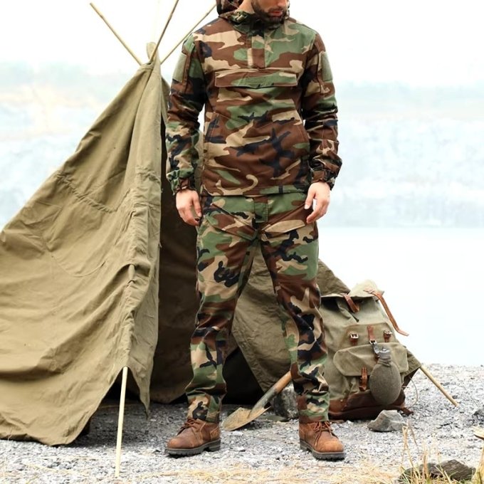 Anorak wiatrówka Woodland M81 - obrazek 3