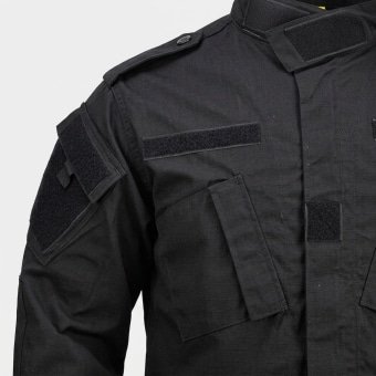 Black Military Combat Uniform