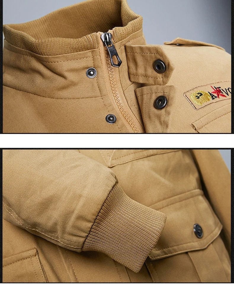 Męska kurtka lotnicza US Military - obrazek 3