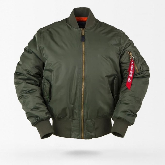 Vintage kurtka bomber MA-1 - obrazek 2