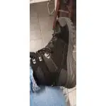 Czarne wodoodporne zamszowe buty trekkingowe photo review