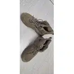 Wojskowe buty taktyczne khaki średniej wysokości ze stalowym noskiem photo review