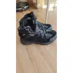 Zamszowe buty trekkingowe Hikeup czarne photo review