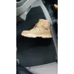 Wojskowe buty taktyczne khaki średniej wysokości ze stalowym noskiem photo review