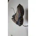 Brązowe wodoodporne zamszowe buty trekkingowe photo review