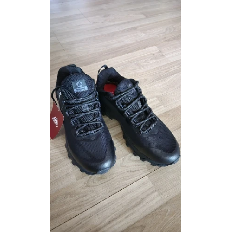 Czarne taktyczne sneakersy do biegania photo review