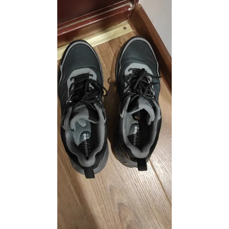 Lekkie taktyczne buty biegowe szare photo review