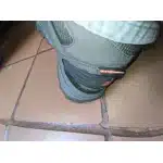 Wodoodporne zamszowe buty trekkingowe szare photo review