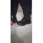 Wodoodporne zamszowe buty trekkingowe szare photo review