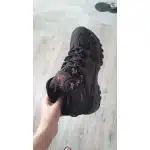 Zamszowe buty trekkingowe Hikeup czarne photo review