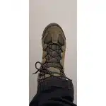 Brązowe wodoodporne zamszowe buty trekkingowe photo review