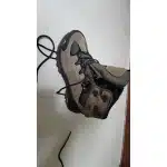 Brązowe wodoodporne zamszowe buty trekkingowe photo review