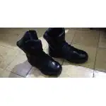 Czarne buty taktyczne z bocznym zamkiem i stalowym noskiem photo review